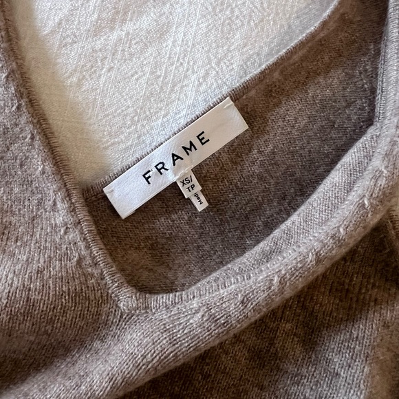 Frame 100% Cashmere Cropped Tank and Shorts Set - Picture 3 of 5